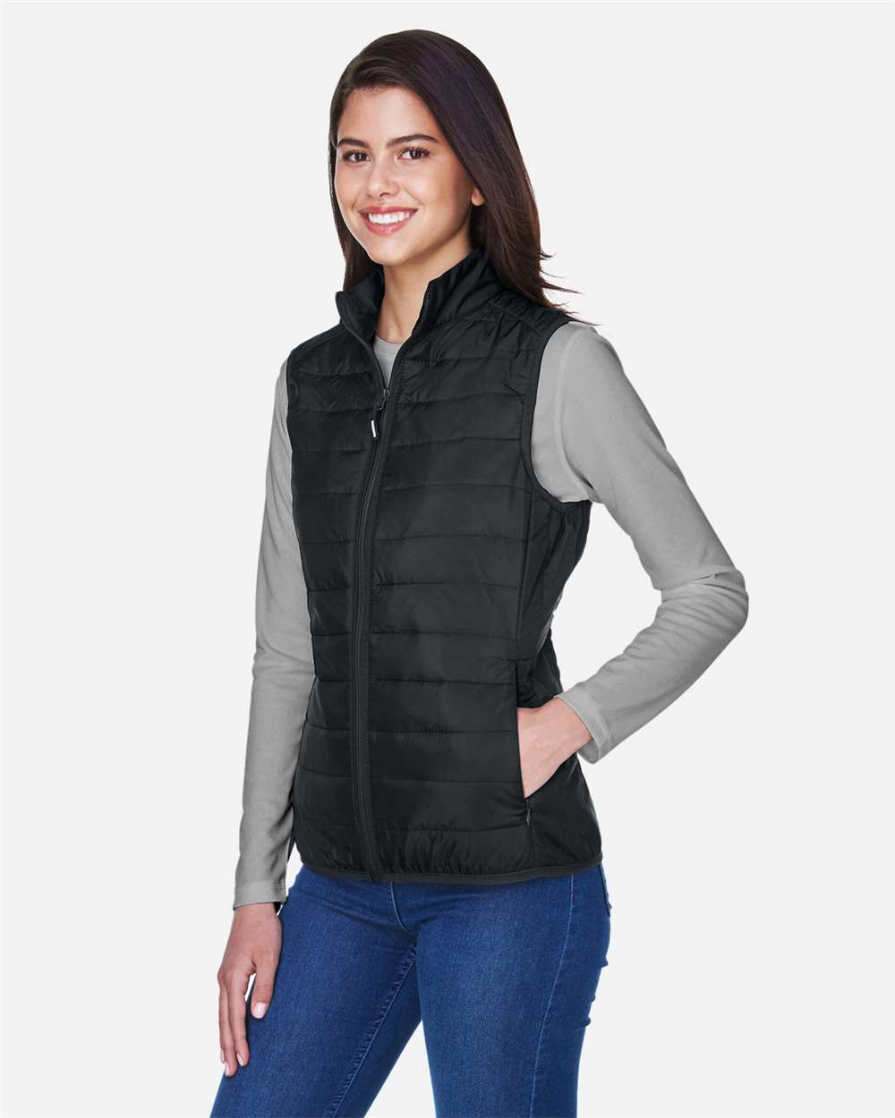 Ladies Puffer Vest - Image 3