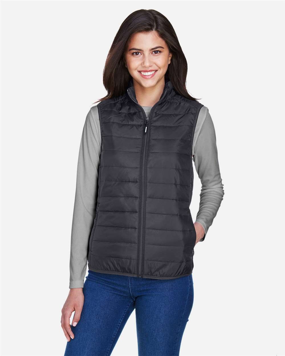 Ladies Puffer Vest - Image 5